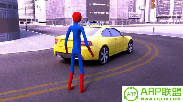 火柴人类绳索蜘蛛侠