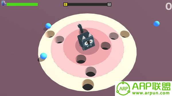 猫咪高尔夫旋转进洞