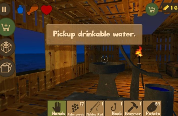 木筏求生怎么喝水截图6