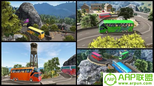 旅游教练公路驾驶(Tourist Coach Dangerous Offroad)