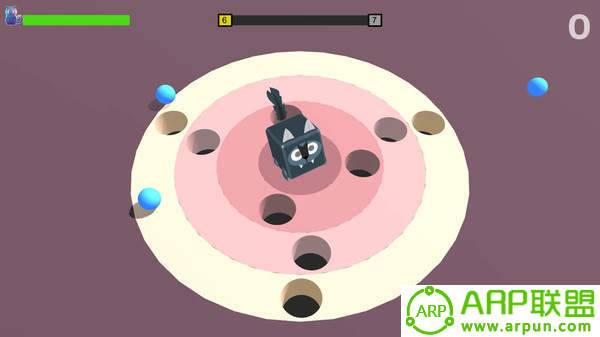 猫咪高尔夫旋转进洞