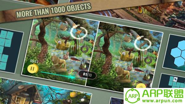 幻想世界的魔法森林