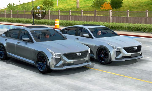 手动挡停车场国风模组