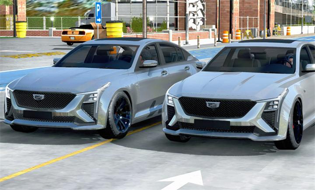 手动挡停车场国风模组