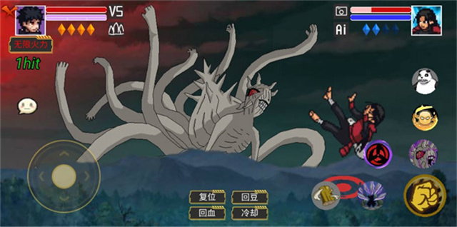 像素火影仙自九鸣手游